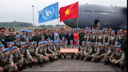 Vietnam sends military engineers to join UN missions