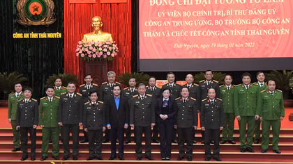 Minister To Lam visits Thai Nguyen