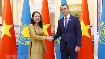 Vice President welcomed in Kazakhstan for CICA 6