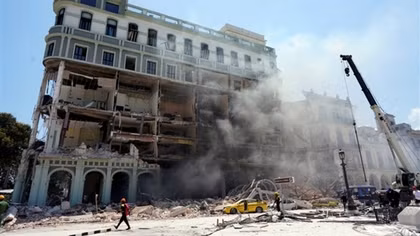 Sympathies to Cuba over massive explosion