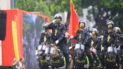 Impressive performances at the ASEAN+ Police Band Concert 2022