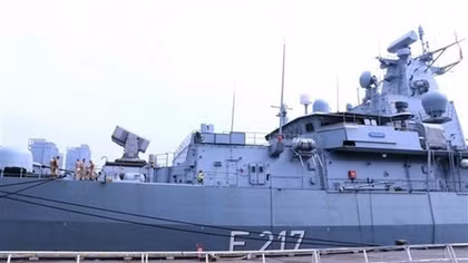 Germany navy frigate makes first visit to Vietnam