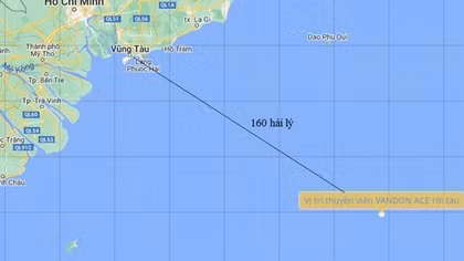 Search continues for 10 crew members of Vandon Ace in distress at sea