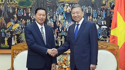 Cooperation between Public Security Forces of Vietnam and Laos continues developing
