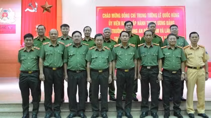 Ba Ria - Vung Tau police strengthen the organisation of commune-level police force