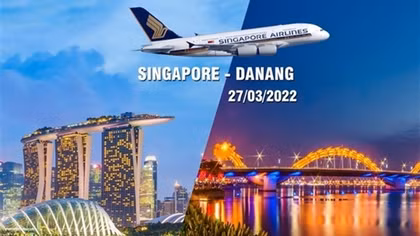 Singapore Airlines to re-open commercial flights to Da Nang from March 27