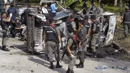One killed, 30 injured in southern Thailand car bombing