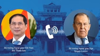 Vietnamese, Russian foreign ministers hold phone talks on Ukraine situation