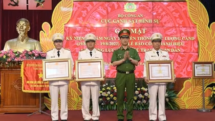Criminal Police Department receives noble title