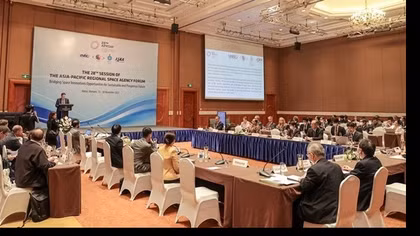 Asia-Pacific Regional Space Agency Forum convenes session in Hanoi