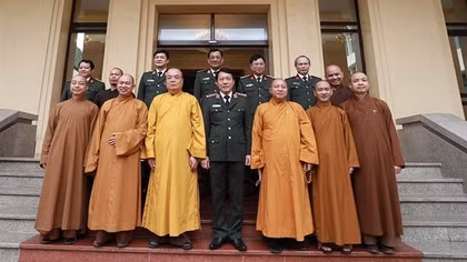 Vietnam Buddhist Sangha pays Tet visit to MPS