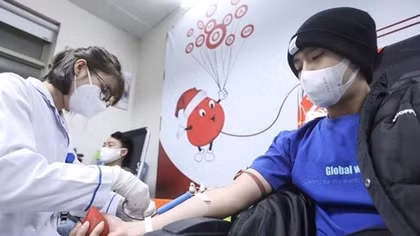 15th “Red Spring” festival collects 8,600 blood units