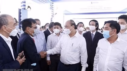 Trung Luong-My Thuan expressway opens to traffic