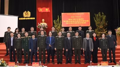 Workshop on strengthening Party’s leadership in Party and political work of Public Security Force