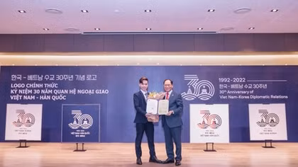 Logo selected to mark Vietnam-RoK 30th diplomatic ties anniversary