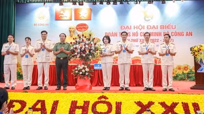 Youth of the Public Security Forces serves as vanguard army, Deputy Minister Tran Quoc To