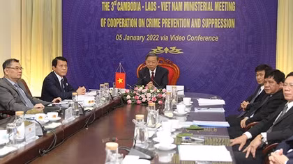 Vietnam, Laos, Cambodia boost cooperation in crime combat
