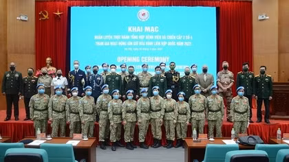 Level-2 Field Hospital No. 4 starts practical training