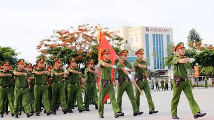 Public Security Forces’ Line-up Regulations, Shooting and Martial Arts Competition opens in Can Tho