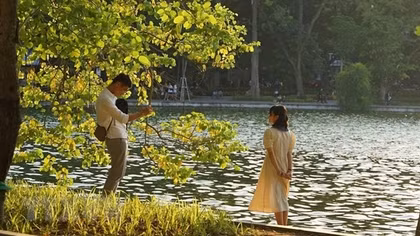 Beautiful Hanoi in autumn