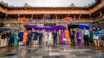 UNESCO Director-General visits Hue cittadel for the first time