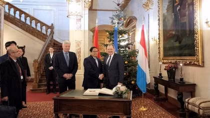 Government chief meets President of Chamber of Deputies of Luxembourg