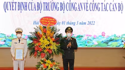 New Director of Hai Duong Provincial Police Department appointed