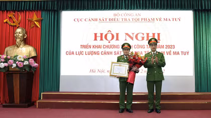 Counter-narcotics police effectively fight illicit drug trafficking