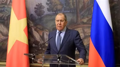 Russian Foreign Minister Lavrov in Hanoi for two-day visit