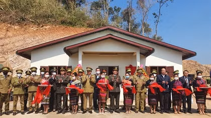More police stations funded by Vietnam’s Ministry of Public Security handed over to Lao police