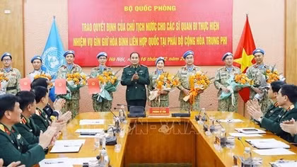 Thorough preparations made for deploying personnel to UN peacekeeping mission