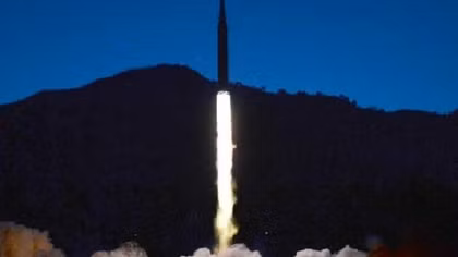 North Korea fires two missiles as U.S. condemns flurry of tests