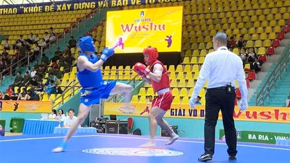 Public security athletes win 7 medals at 2025 National Wushu Championship