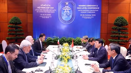 Iranian Deputy Foreign Minister pays courtesy call on Minister Luong Tam Quang