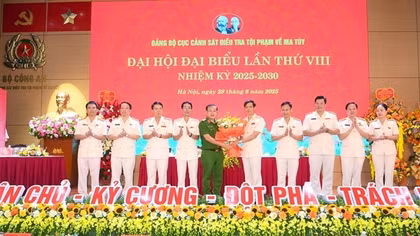 Party Congress of the Counter-Narcotics Police Department for 2025–2030 term officially takes place