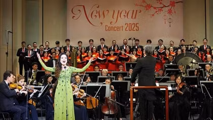 New Year Welcoming Concert 2025 takes place at Ho Guom Opera House