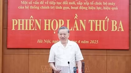 Party chief requires no disruptions to operations throughout restructuring process