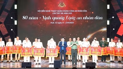 13th Public Security Non-professional Art Festival – Region III successfully closes in Hue