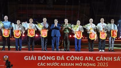 ASEAN Police Football Tournament 2025 opens in Ha Noi