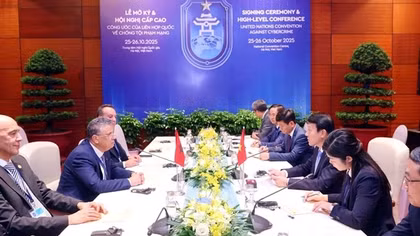 Minister Luong Tam Quang hosts Moroccan Justice Minister