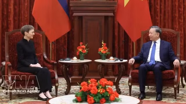 Top leader receives Liechtenstein Prime Minister