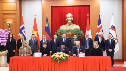 Vietnam, EFTA sign free trade agreement after 14 years of negotiations
