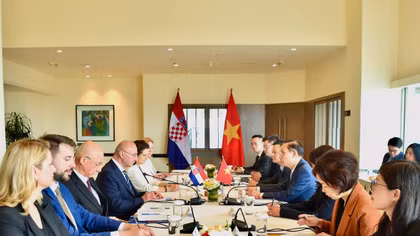 Vietnam always treasures bilateral relations with Croatia: FM