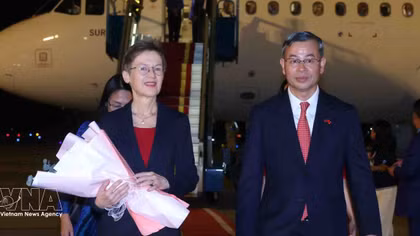 Liechtenstein Prime Minister arrives in Hanoi, starting official visit to Vietnam