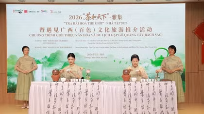 Chinese tea, beautiful nature and brewing closer tourism ties with Guangxi