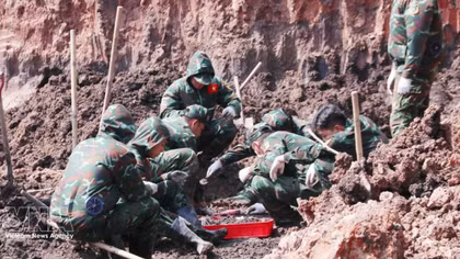 Ho Chi Minh City team recovers 19 more martyrs' remains at Le Thi Rieng Park