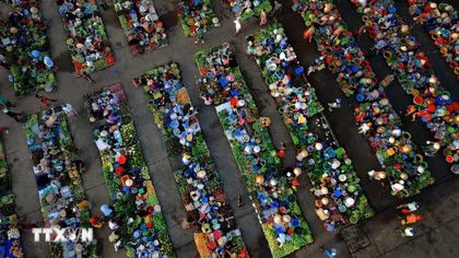 Can Tho's countryside market captures charm of southern Vietnam