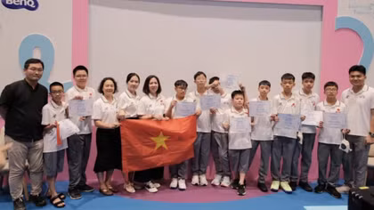 Vietnamese students earn honours at ROBOG Asia Cup 2026