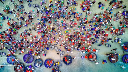 Coastal tourism turns local livelihoods into attractions